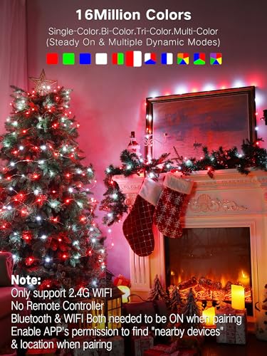 Brizled 66FT RGB Smart Fairy String Lights