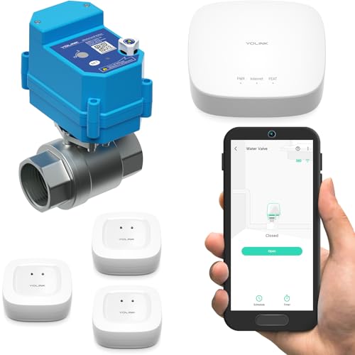 YoLink Smart Water Leak Protection & Valve System