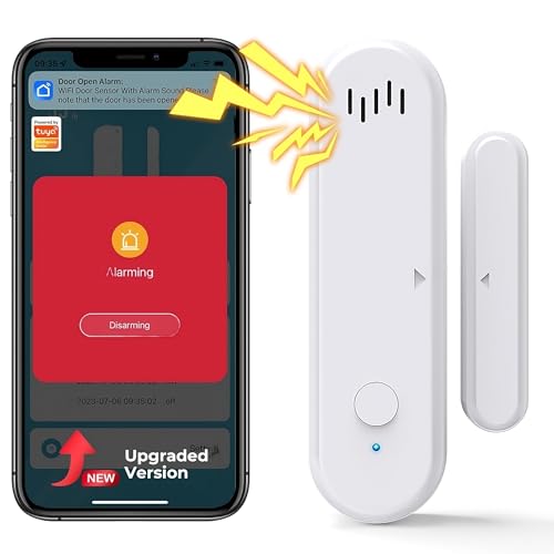 Smart Home Security System with Alarms and Sensors