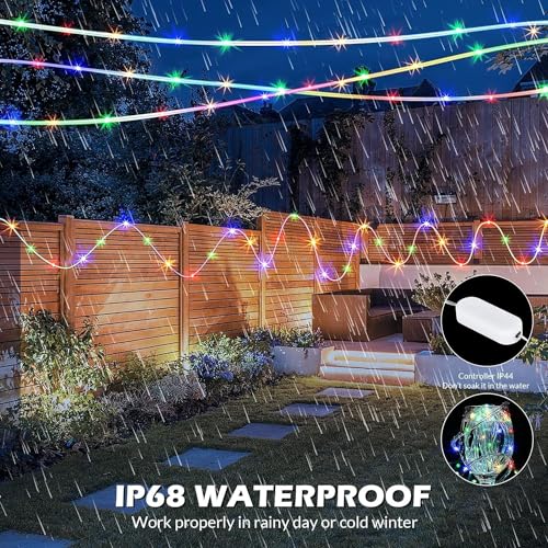 Color Changing LED Rope Lights - 33FT, 100 LED