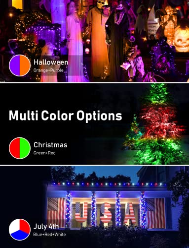Smart WiFi RGB Christmas Lights - 33Ft, 100 LEDs