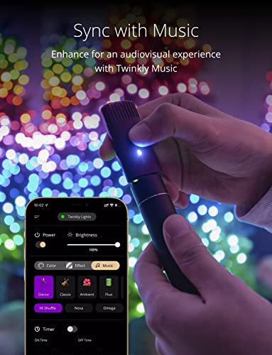 Smart LED String Lights – App-Controlled 157ft