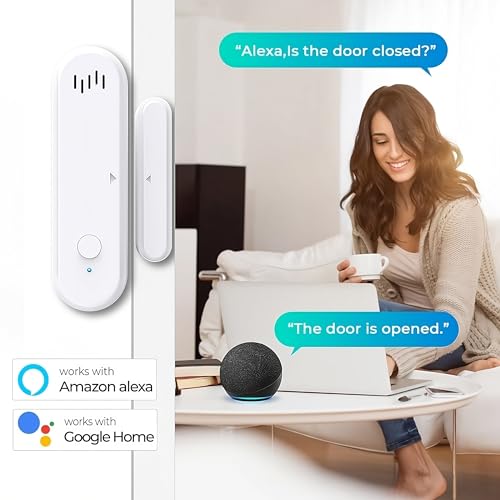 Smart Home Security System with Alarms and Sensors