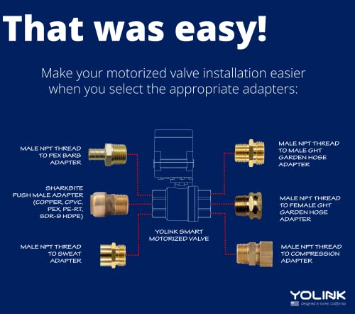 YoLink Smart Water Leak Protection & Valve System