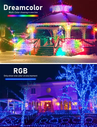 Smart WiFi RGB Christmas Lights - 33Ft, 100 LEDs