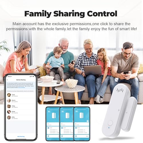 Smart Home Security System with Alarms and Sensors
