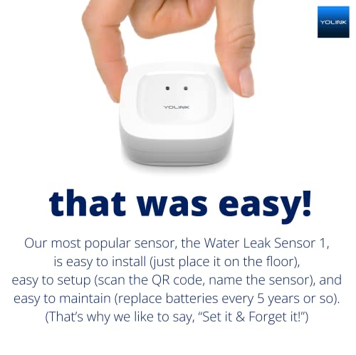 YoLink Smart Water Leak Protection & Valve System