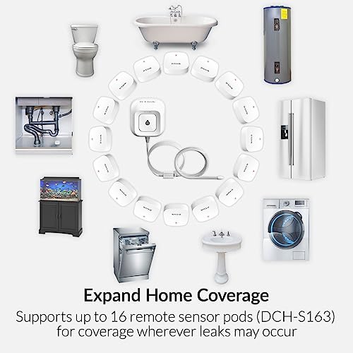 D-Link Wi-Fi Water Leak Sensor Alarm Kit
