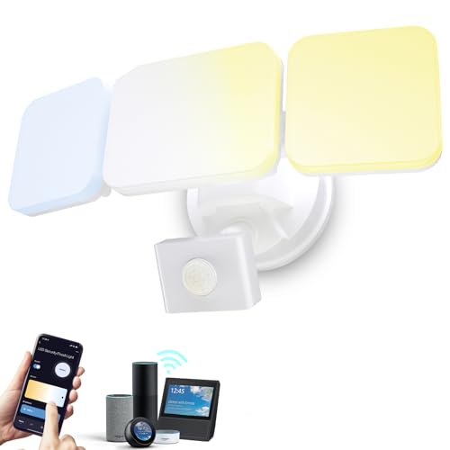 Smart Motion Sensor Security Light with App Control