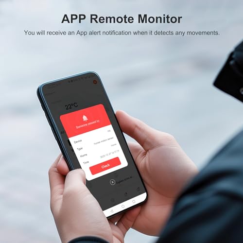 PHOVOLT Smart WiFi Motion Sensor for Home Automation