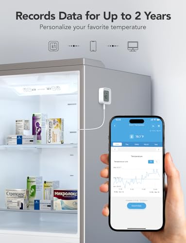 GoveeLife Smart Bluetooth Freezer Thermometer Alarm