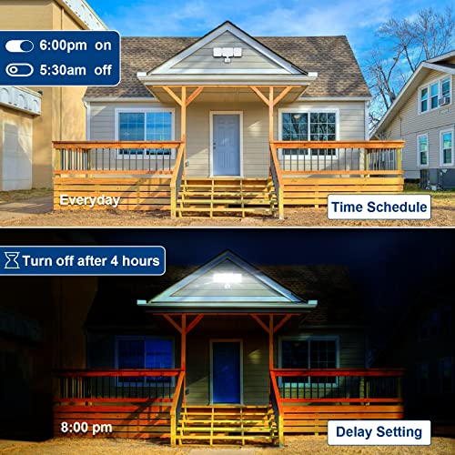 Smart Motion Sensor Security Light with App Control