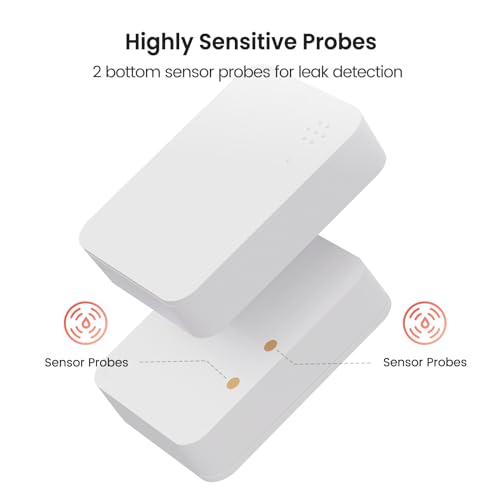 TREATLIFE Smart WiFi Water Leak Detector 3 Pack