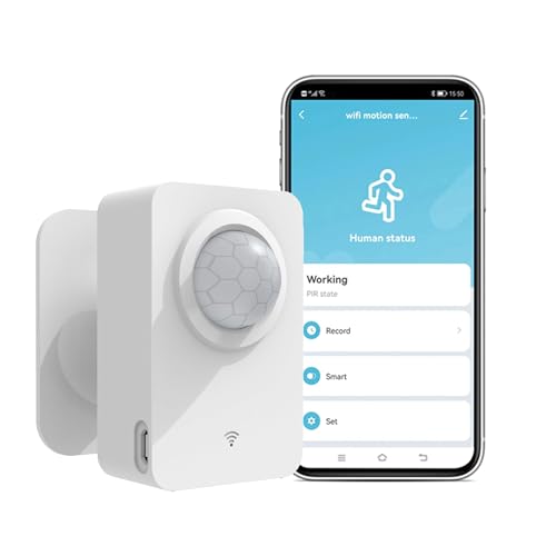 Smart WiFi Motion Sensor with App Alerts