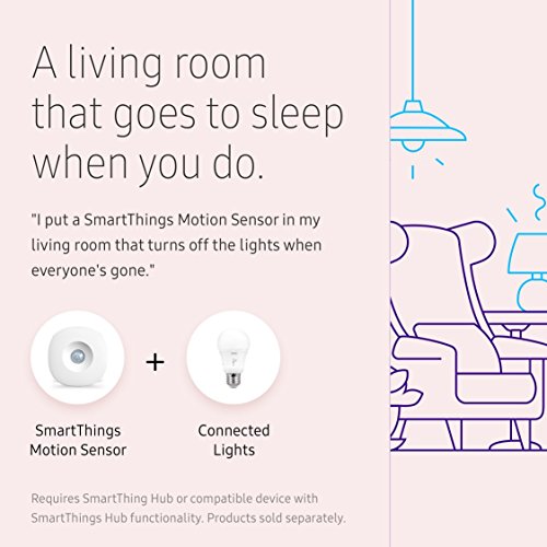 Samsung SmartThings Magnetic Motion Sensor - White