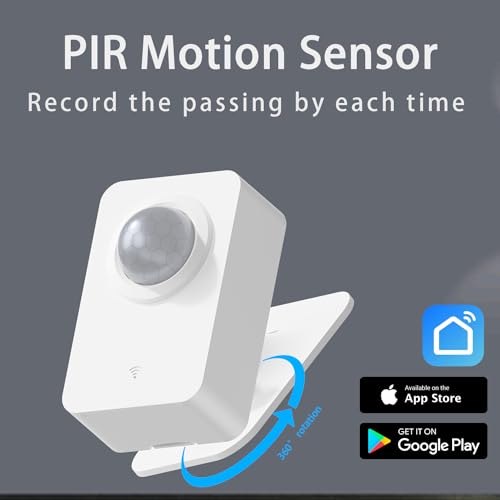 Smart WiFi Motion Sensor with App Alerts