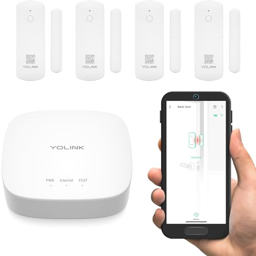 YoLink LoRa Smart Door Sensor Kit with Alerts