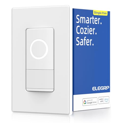 Smart Motion Sensor Light Switch with Wi-Fi Control