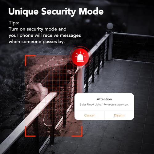 Smart Solar Outdoor Light with APP Control