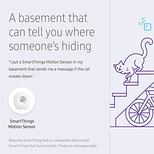 Samsung SmartThings Magnetic Motion Sensor - White