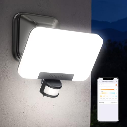 Smart LED Floodlight with App Control, 2700K-6500K