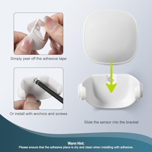 Lenink Wall Mount for Ecobee Smart Sensors - 2 Pack