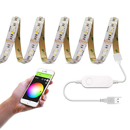 GIDEALED WiFi RGBWW Smart USB Strip Lights