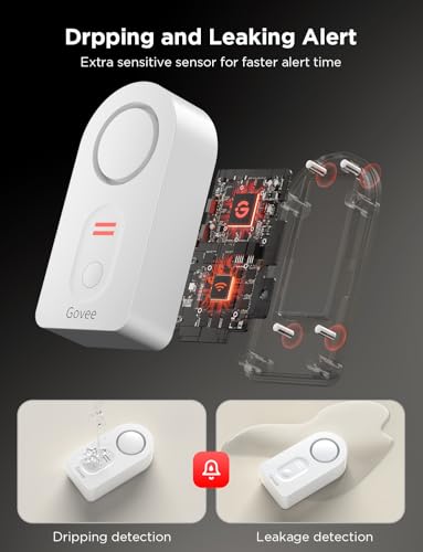 Govee Smart WiFi Water Leak Sensor Pack