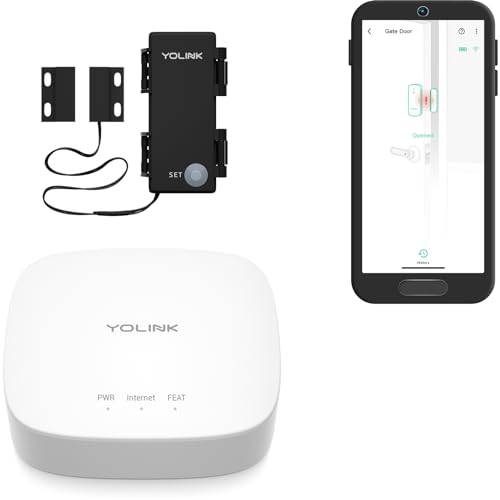 YoLink Smart Outdoor Contact Sensor & Hub Kit