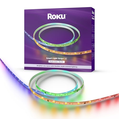 Roku 16.4ft Smart LED Light Strip with Voice Control