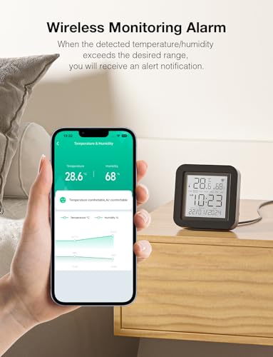 GHome Smart WiFi Temperature and Humidity Sensor