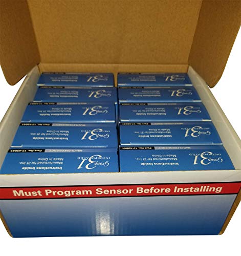 10-Pack Smart Multi-Frequency TPMS Sensors