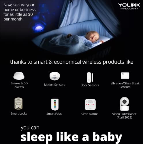 YoLink 1/4 Mile Wireless Smart Motion Detector