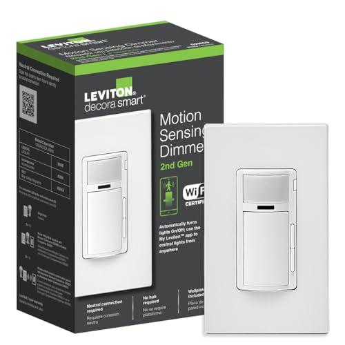Leviton Decora Smart Wi-Fi Motion Dimmer Switch