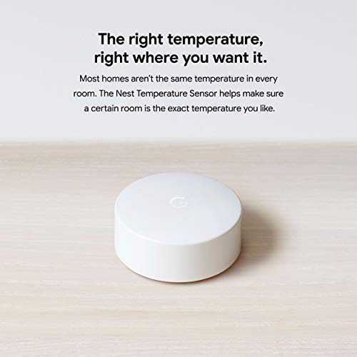Google Nest Temperature Sensor for Smart Home Automation