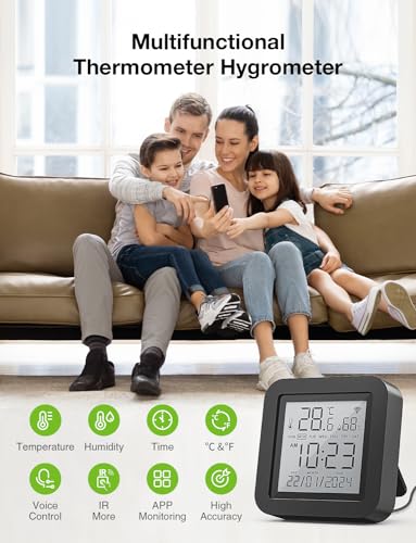 GHome Smart WiFi Temperature and Humidity Sensor