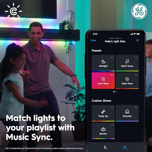 GE CYNC Color Changing Smart LED Light Strip