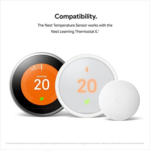 Google Nest Temperature Sensor for Smart Home Automation