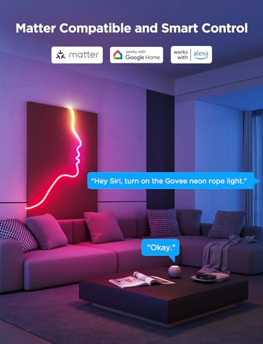 Govee RGBIC Neon Rope Light - Smart Home Decor
