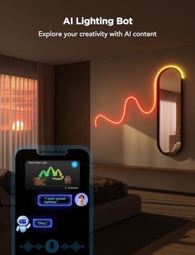 Govee RGBIC Neon Rope Light - Smart Home Decor