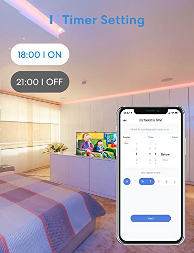 Meross Smart LED Strip Lights for Home Automation
