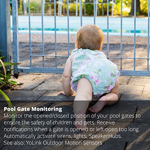 YoLink Smart Outdoor Contact Sensor & Hub Kit