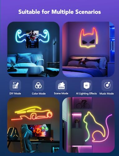 Govee RGBIC Neon Rope Light - Smart Home Decor