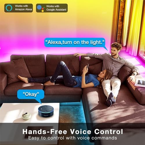 Smart RGB LED Light Strip Kit for Home