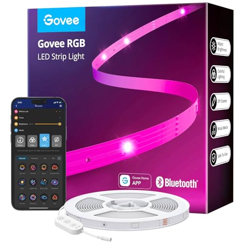 Govee 100ft Bluetooth RGB LED Strip Lights