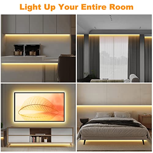 Tatazone WiFi COB LED Strip Light, 16.4ft
