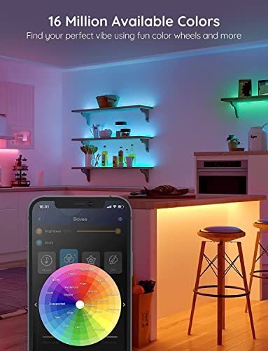 Govee 100ft Bluetooth RGB LED Strip Lights