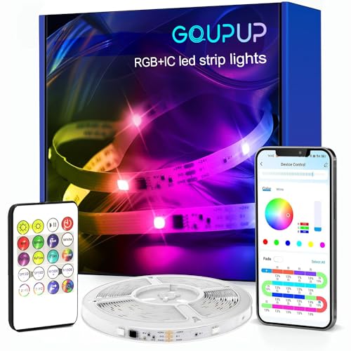 GUPUP 16.4 FT RGB LED Strip Lights