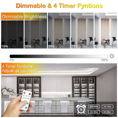 DAYBETTER Smart COB LED Strip Lights, 16.4ft