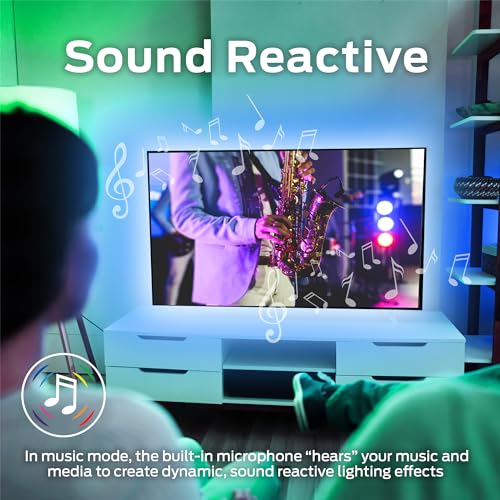 Monster 16.4ft Sound Reactive Multi-Color Light Strip